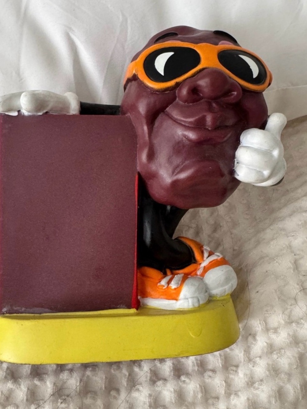California Raisin piggy bank